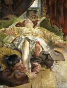 Jacek Malczewski Death of Ellenai Spain oil painting artist